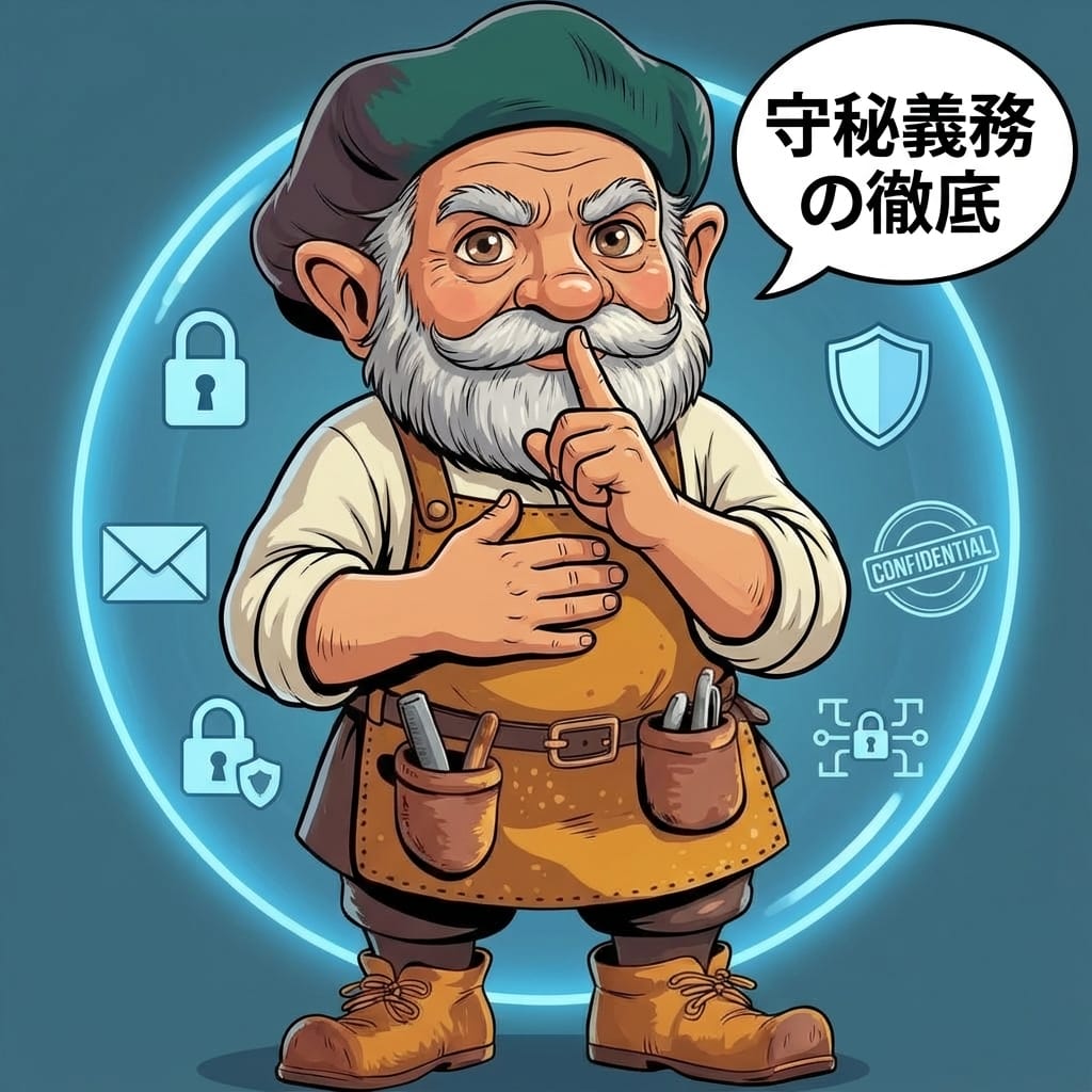 守秘義務の徹底